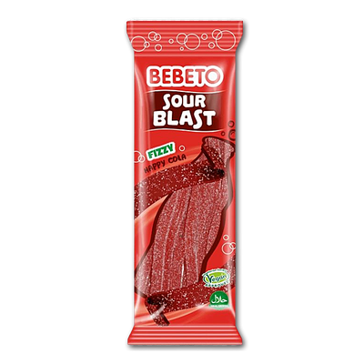 Bebeto Sour Blast Happy Cola 180g