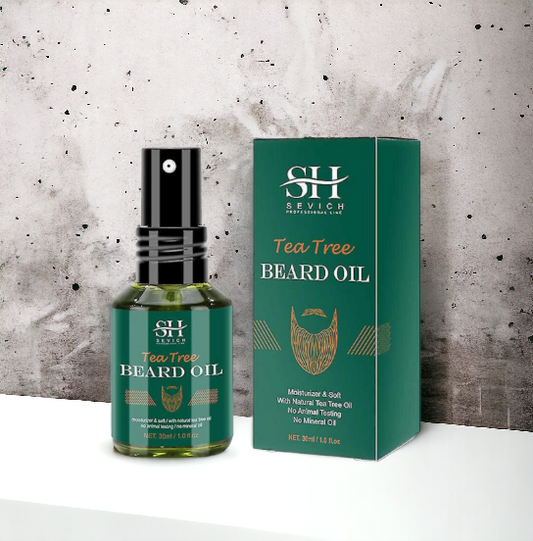 Nourishing Tea Tree Beard Oil: 30ml for Healthy, Vibrant Beard